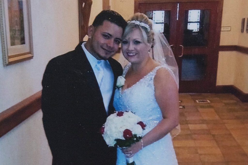 20180412-ice-pa-franco-wedding-3×2 Anne Franco and her husband, Ludvin Franco, on their wedding day (Provided)