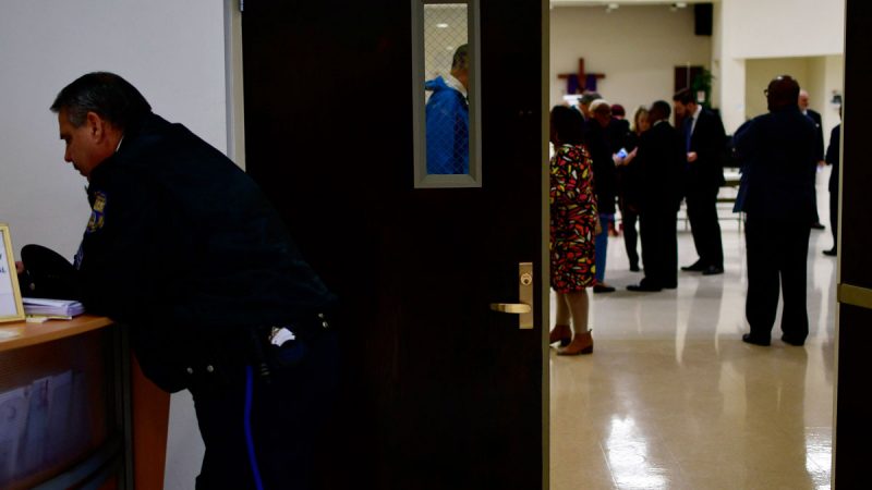 The press conference announcing Philadelphia Safe Return, at Enon Tabernacle Baptist Church, on Wednesday April 25, 2018.