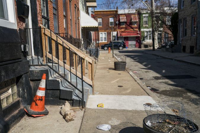 A slice of life in Strawberry Mansion. (Jessica Kourkounis/WHYY)