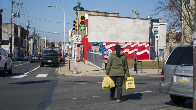 A slice of life in Strawberry Mansion. (Jessica Kourkounis/WHYY)