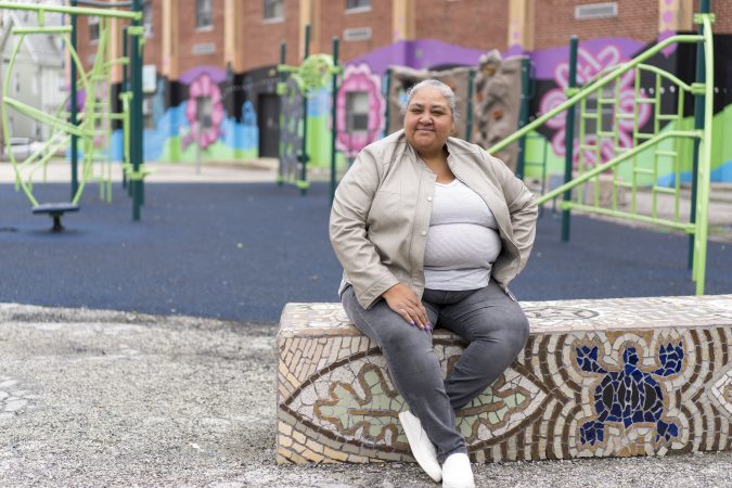 Wister grandparent Anna Figueroa recently began working for Simms' Educational Opportunities for Families group. 