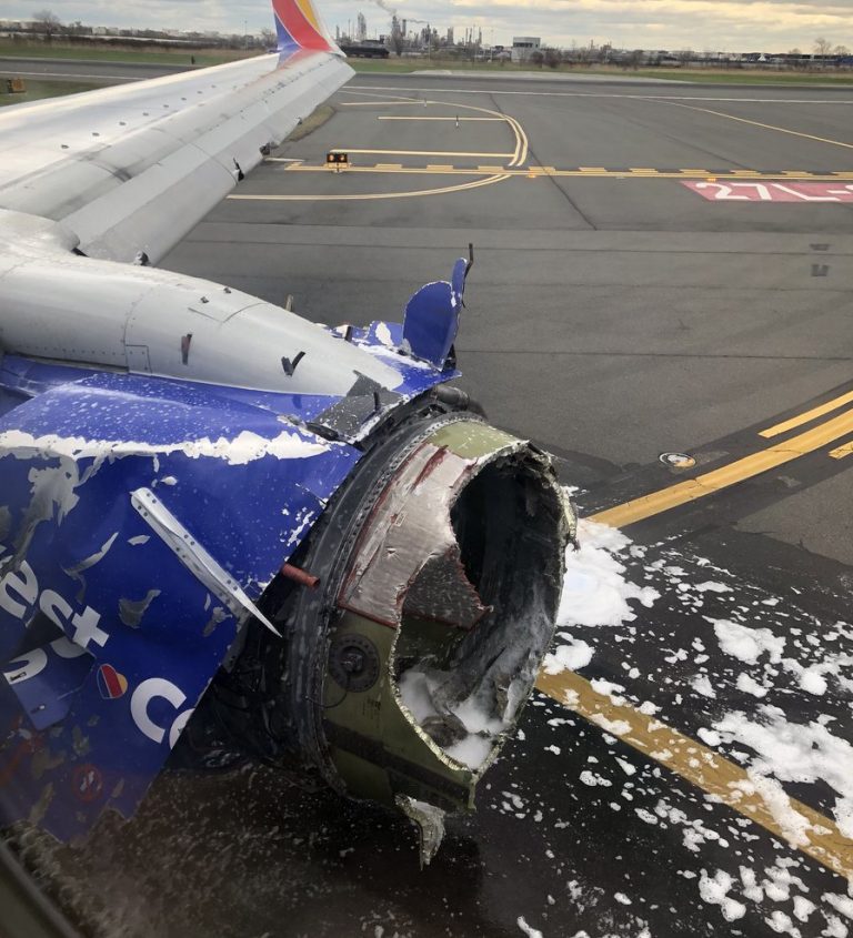 Southwest Airlines flight made an emergency landing in Philadelphia.