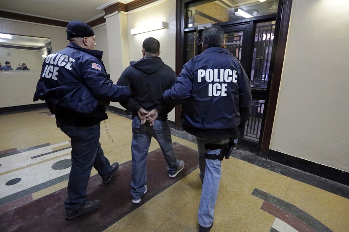 US Immigration Enforcement (AP Photo/Richard Drew)