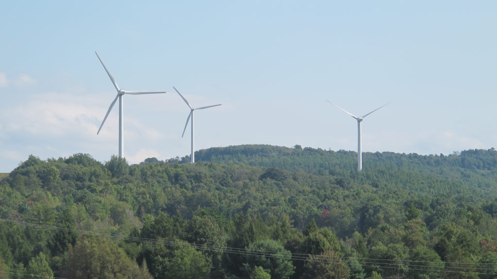 IMG_4822 Wind turbines along the Pennsylvania Turnpike. (Provided)