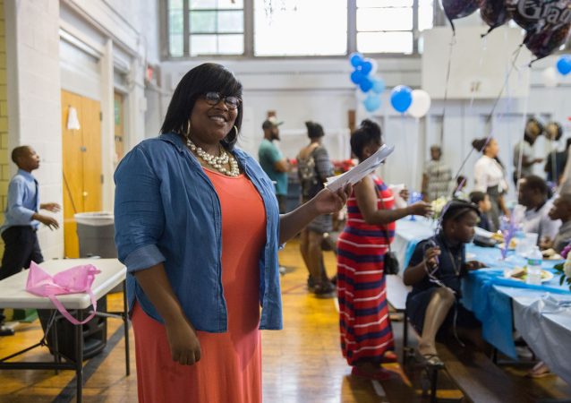 Timeeka Benjamin poured her heart out in a speech to students at graduation. 