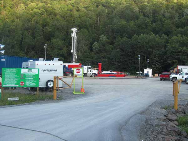Gas drilling sit in Lycoming County, Pa. (Kimberly Paynter/For NewsWorks) A gas drilling site in Lycoming County, Pa. (Kimberly Paynter/WHYY, file)