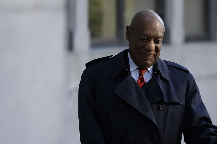Bill Cosby Bill Cosby arrives for his sexual assault trial, Thursday, April 26, 2018, at the Montgomery County Courthouse in Norristown, Pa. (Matt Slocum/AP Photo)