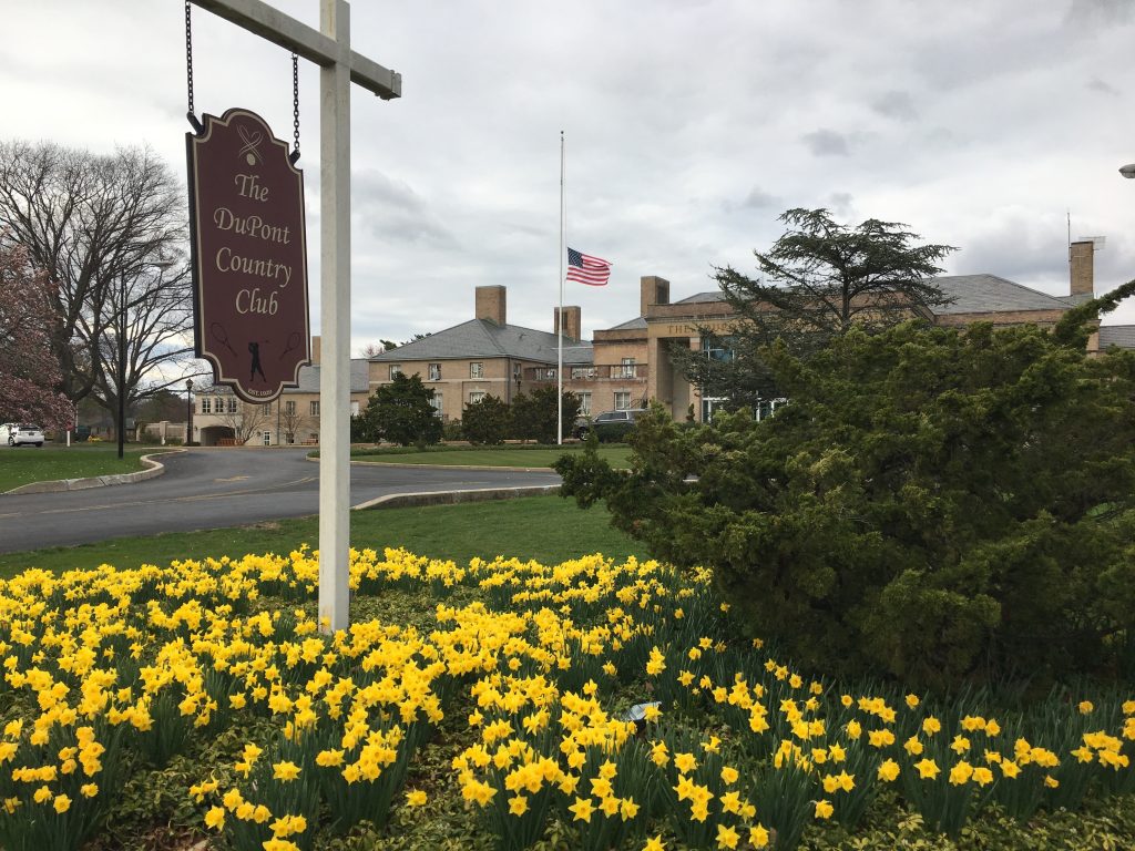 dupont cc Family heir Ben duPont and former DuPont Company executive Don Wirth are the new owners of the DuPont Country Club. (Mark Eichmann/WHYY)