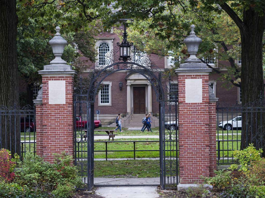 Williams College, seen here, is one of the institutions that reportedly received a letter from the Justice Department about communications with other colleges regarding students admitted via early decision. Williams College, seen here, is one of the institutions that reportedly received a letter from the Justice Department about communications with other colleges regarding students admitted via early decision. (John Greim/LightRocket via Getty Images)