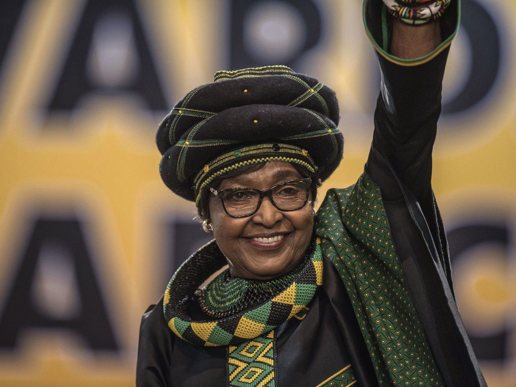 Winnie Mandela, anti-apartheid campaigner and wife of the late Nelson Mandela, attended ANC National Conference in December. Winnie Mandela, anti-apartheid campaigner and wife of the late Nelson Mandela, attended ANC National Conference in December.