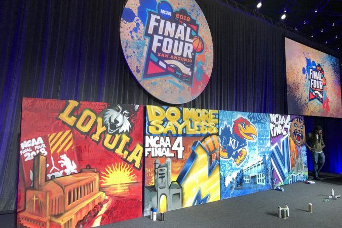 NCAA Salute to the Final Four 2018, San Antonio, Texas (Image courtesy of Glossblack)