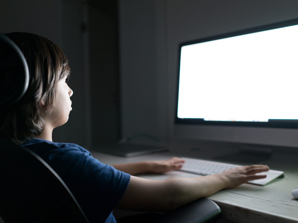 In a study of nearly 5,600 U.S. youths ages 12 to 17, about 6 percent say they’ve engaged in some sort of digital self-harm. More than half in that subgroup say they’ve bullied themselves this way more than once. 5,500 U.S. youths ages 12 to 17, about 6 percent say they've engaged in some sort of digital self-harm. More than half in that subgroup say they've bullied themselves this way more than once.
(Jasmin Merdan/Getty Images)