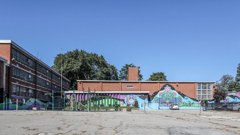 Wister Elementary School in October 2015. (Kimberly Paynter/WHYY)