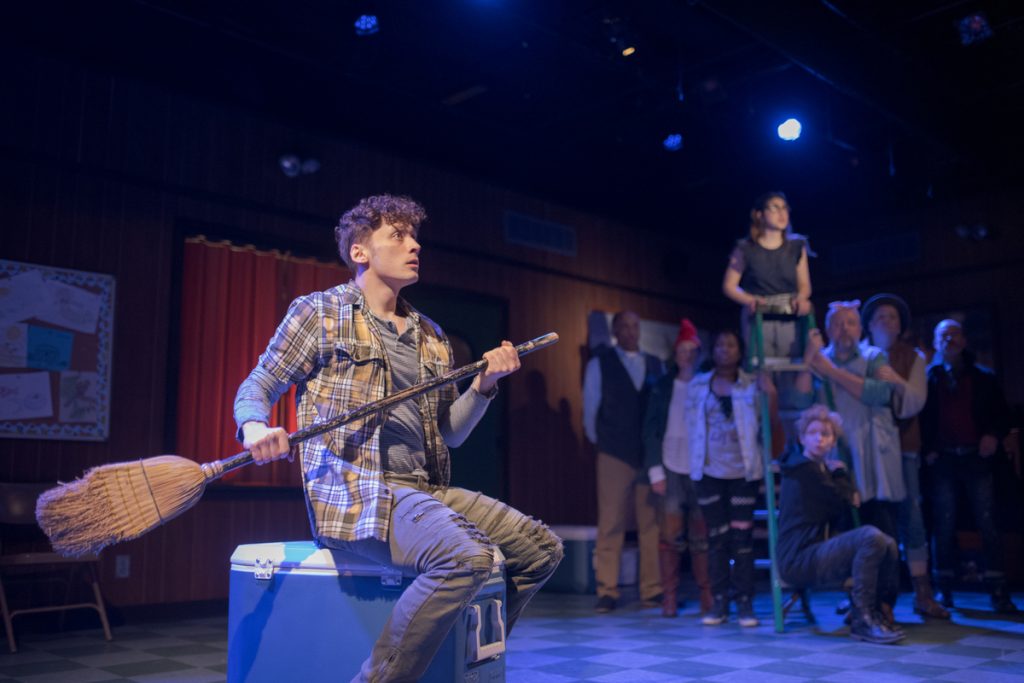 1000 Ben Grinberg as the boy who will be Peter Pan, in Theatre Horizon's production of