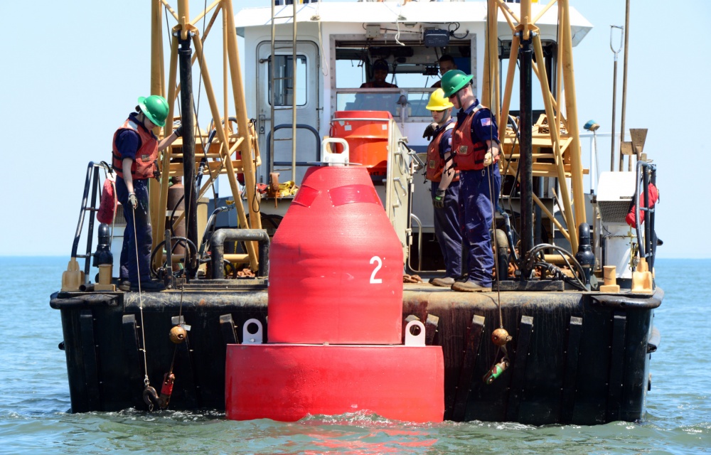 1000w_q95 The Coast Guard Aids to Navigation Cape May team in action. (U.S. Coast Guard Photo/file)