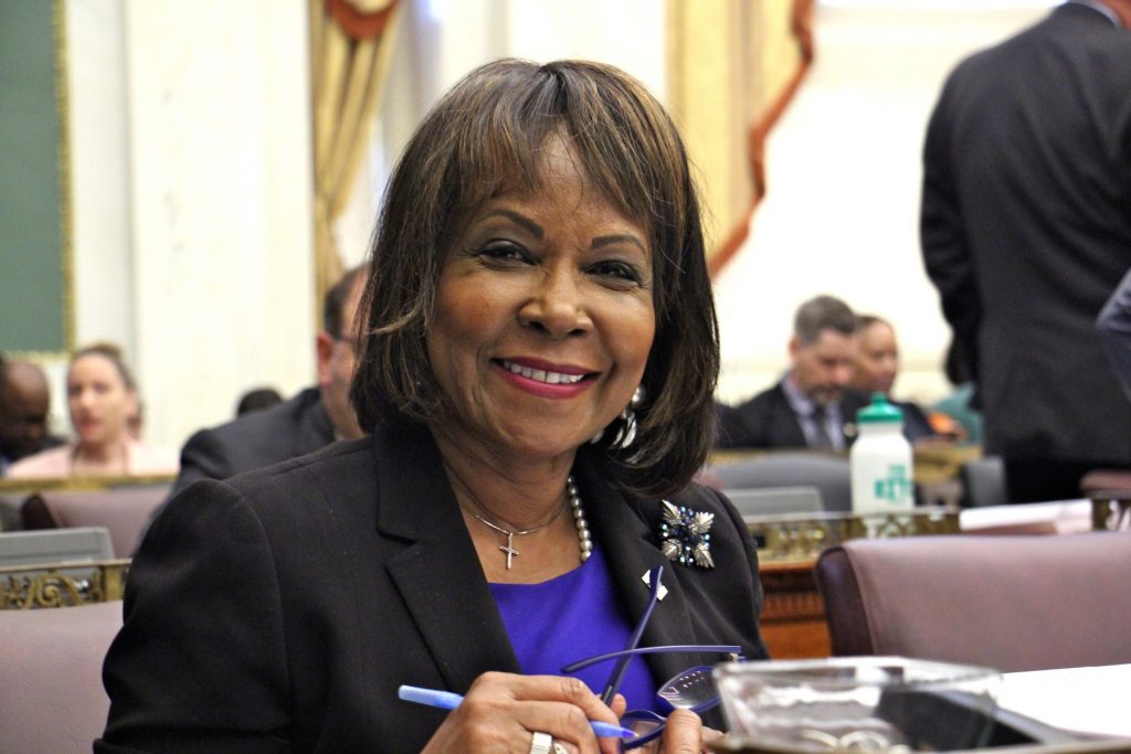 2018 03 01-e lee-philadelphia city hall-city council City Councilwoman Blondell Reynolds Brown initiated the ballot question that asks voters,