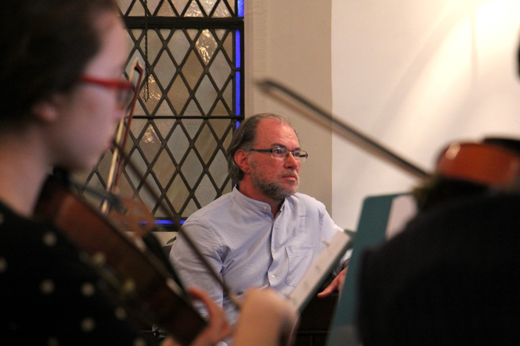 Composer Mark Laycock wrote “Musicopia Suite” for players of all levels in the Musicopia program.