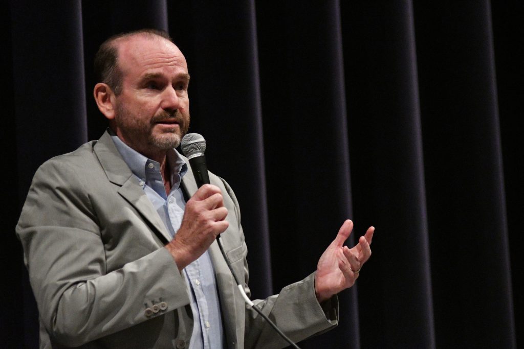 20180227_Congress_Candidates_BS1404_021__BAS0279 Scott Wallace, the Democratic candidate in the newly drawn 8th Congressional District (Bastiaan Slabbers for WHYY)