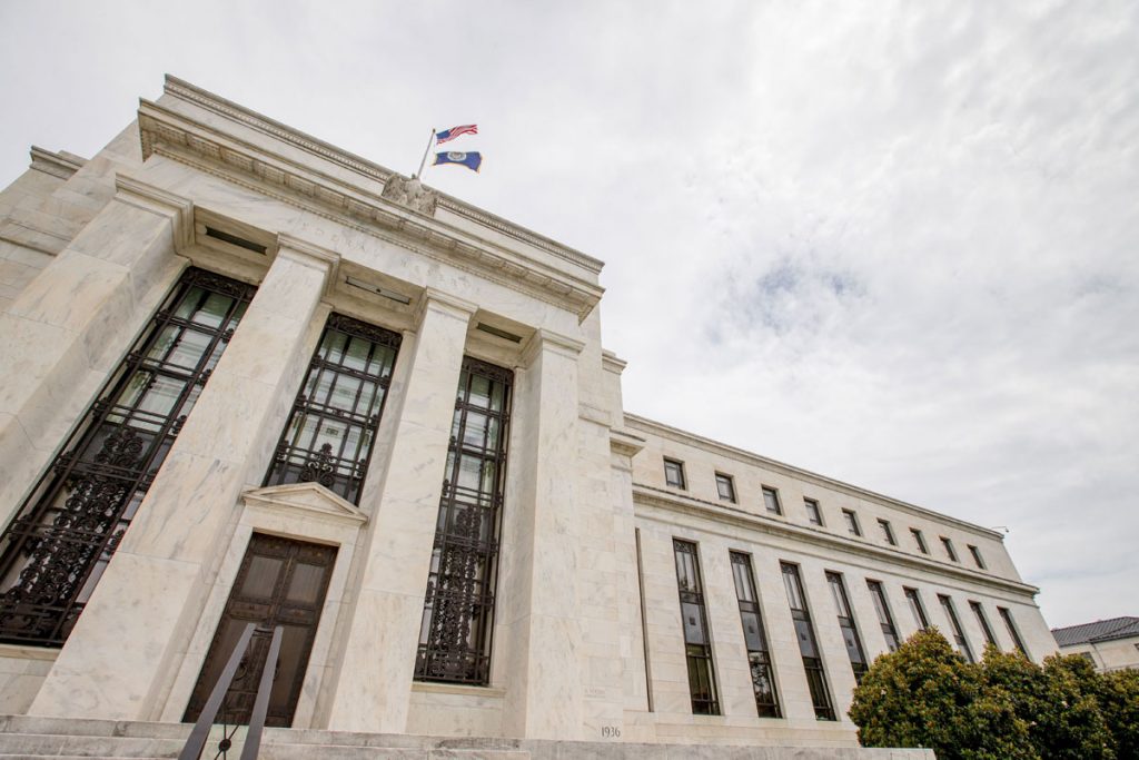 The Marriner S. Eccles Federal Reserve Board Building in Washington. (Andrew Harnik/AP Photo, File)