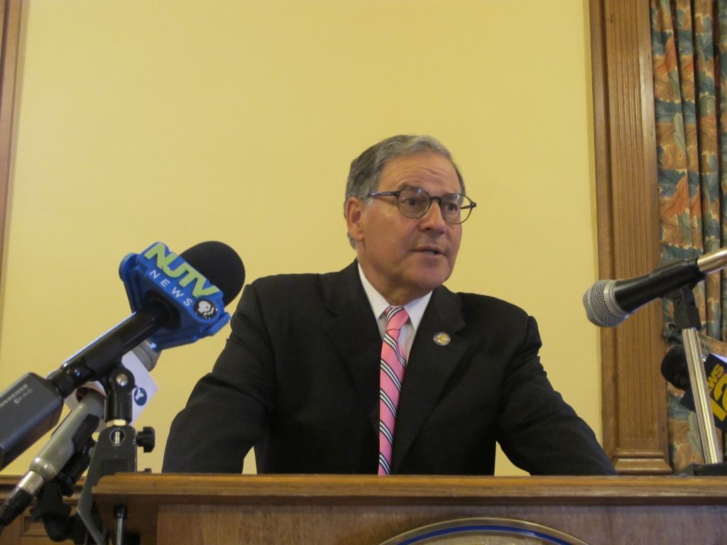 Bramnick Assembly Republican Leader Jon Bramnick says he expects a showdown over Gov. Phil Murphy's spending plan and proposal to hike taxes. (Phil Gregory/WHYY)
