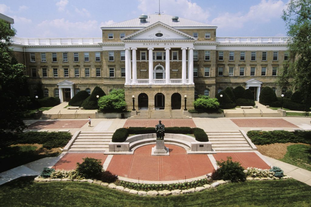 MADISON, WI- CIRCA 2006: View of the University of Wisconsin Badgers campus located in Madison, Wisconsin. (Photo by University of Wisconsin/Collegiate Images/Getty Images)