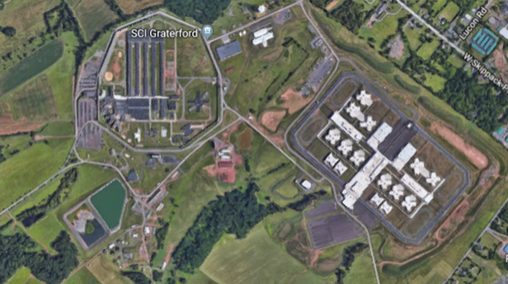 GraterfordPheonixx1200 Graterford Prison and SCI Phoenix Project
in Pennsylvania (https://goo.gl/maps/2iMTaZiqphH2)