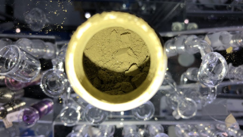 Kratom_Holy Smokes At Holy Smokes, a Philadelphia vape shop, kratom is sold in multiple forms, including as a powder. (Courtesy of Holy Smokes)