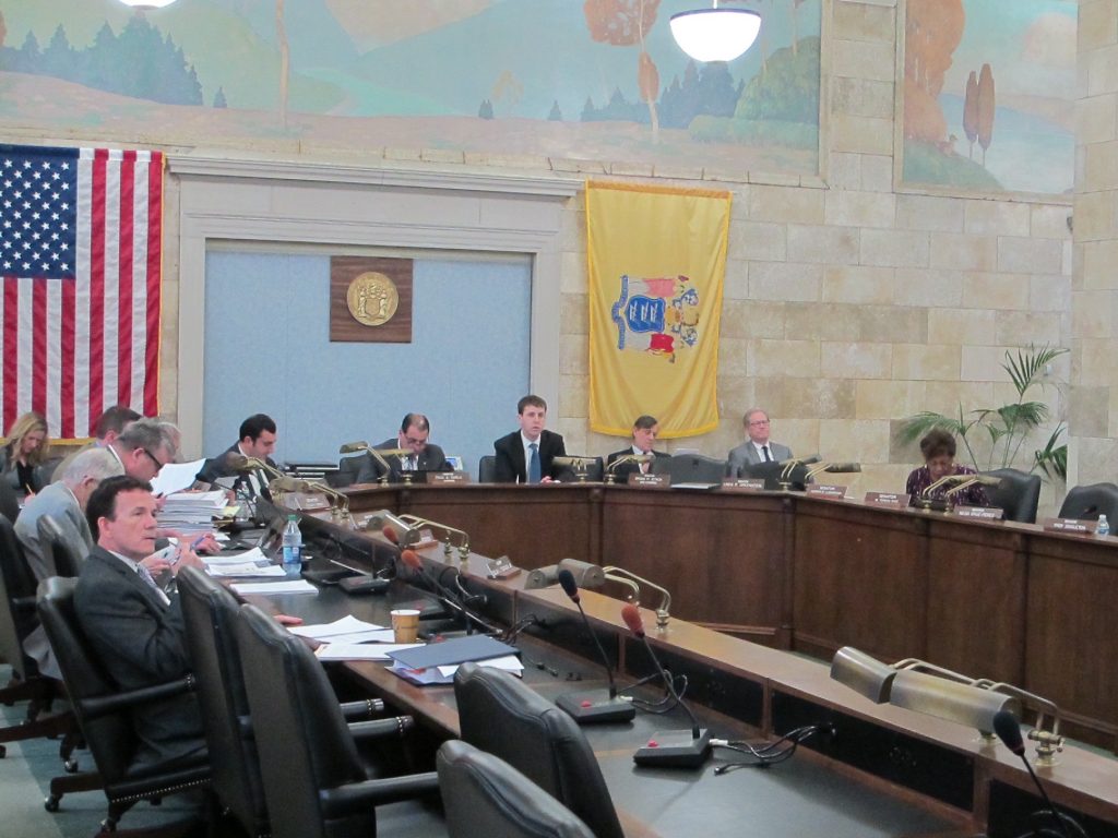 SenBgtMG_5428 New Jersey's Senate Budget Committee holds the final public hearing on Gov. Phil Murphy’s proposed budget Tuesday. (Phil Gregory/WHYY)
