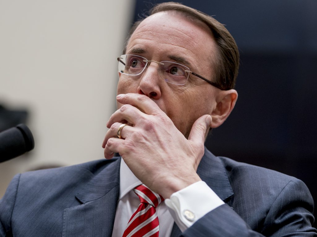 Deputy Attorney General Rod Rosenstein vowed the Justice Department would look into whether there was any wrongdoing in its Russia investigation. Deputy Attorney General Rod Rosenstein vowed the Justice Department would look into whether there was any wrongdoing in its Russia investigation.