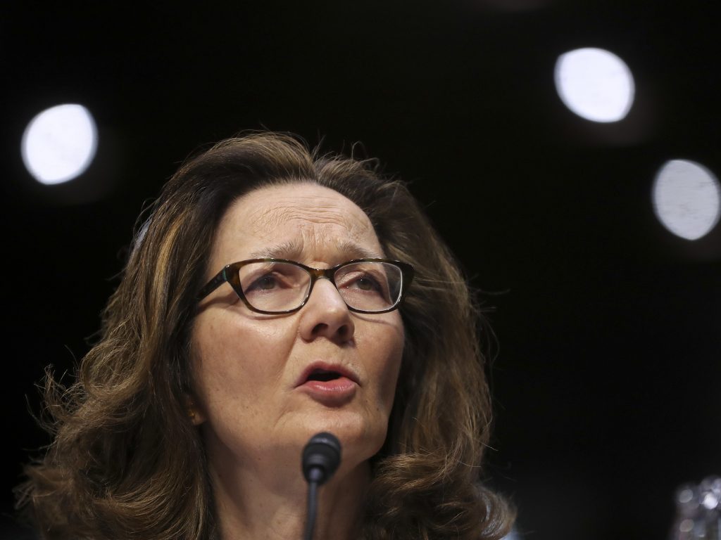 CIA nominee Gina Haspel testifies before the Senate intelligence committee on Wednesday. Alleged Sept. 11 planner Khalid Sheikh Mohammed says he has information that could be relevant to her nomination. CIA nominee Gina Haspel testifies before the Senate intelligence committee on Wednesday. Alleged Sept. 11 planner Khalid Sheikh Mohammed says he has information that could be relevant to her nomination. Pablo Martinez Monsivais/AP