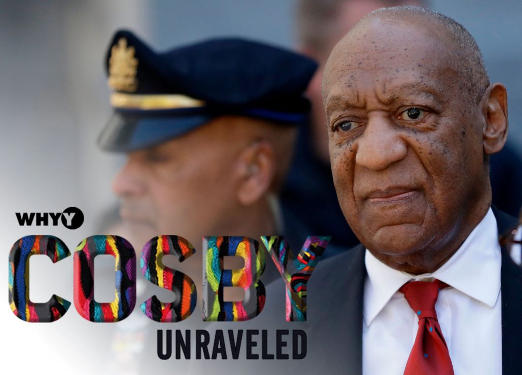 cosby-unraveled-ep14 Bill Cosby departs after his sexual assault trial, Thursday, April 26, 2018, at the Montgomery County Courthouse in Norristown, Pa. Cosby was convicted Thursday of drugging and molesting a woman in the first big celebrity trial of the #MeToo era. (AP Photo/Matt Slocum)