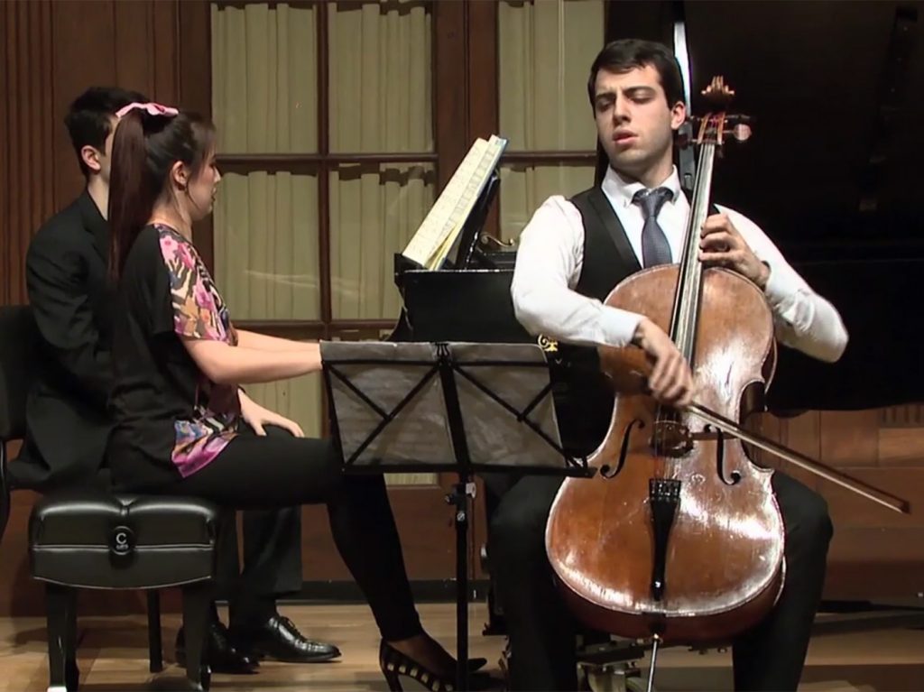 Cellist Timotheos Petrin and Pianist Chelsea Wang Cellist Timotheos Petrin and Pianist Chelsea Wang