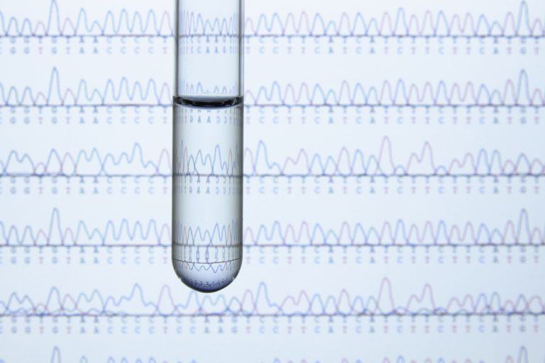 DNA isolated from a small sample of saliva or blood, can now fairly inexpensively yield information about a person's relative risk of developing dozens of diseases or medical conditions. (GIPhotoStock/Cultura RF/Getty Images)
