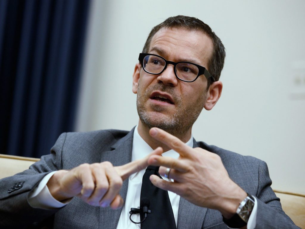 An Israeli intelligence firm was reportedly hired last year to compile background dossiers on several former Obama administration officials, including Colin Kahl, seen here in 2012. An Israeli intelligence firm was reportedly hired last year to compile background dossiers on several former Obama administration officials, including Colin Kahl, seen here in 2012.