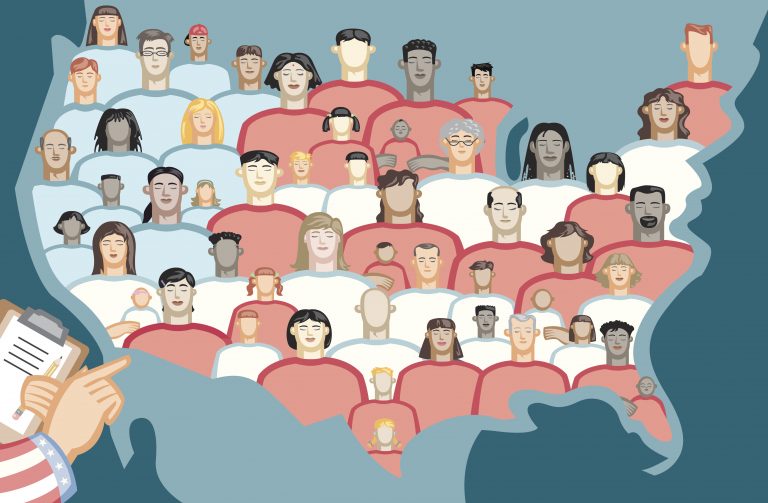 The U.S. government is conducting a test run of the 2020 census in Rhode Island's Providence County, where many noncitizens living in Central Falls, R.I., say they're planning to avoid participating in the national headcount. (RussellCreative/Getty Images) 