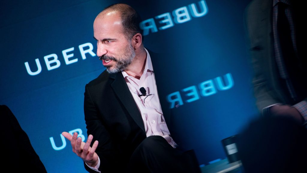 CEO Dara Khosrowshahi has said he is committed to changing the company’s culture to have a new emphasis on accountability and earning trust. CEO Dara Khosrowshahi has said he is committed to changing the company's culture to have a new emphasis on accountability and earning trust. (Brendan Smialowski/AFP/Getty Images)