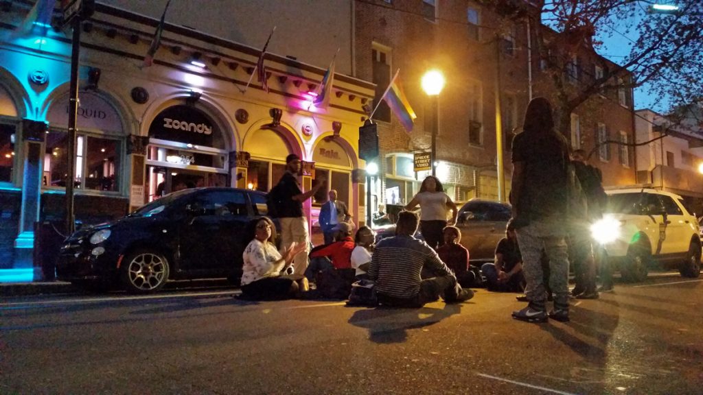 implicit-bias-trainings-were-done-in-the-gayborhood-following-protests-of-racist-behavior-in-the-neighborhood.original Implicit bias trainings were done in the Gayborhood following protests of racist behavior in the neighborhood. (Peter Crimmins/WHYY)