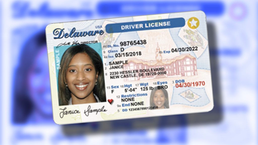 license16x9 (Courtesy of Delaware Department of Motor Vehicles)