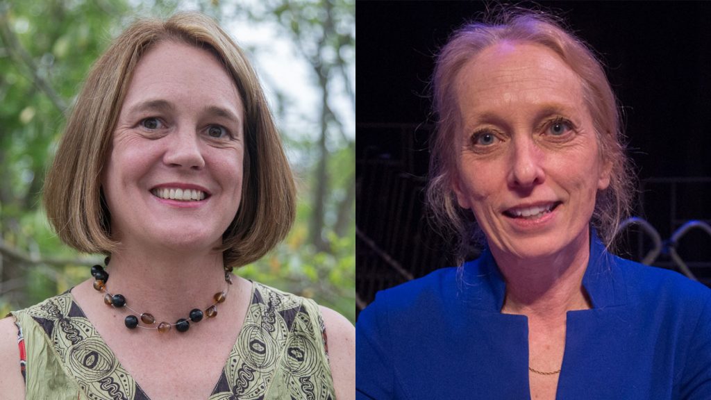 scanlon-lunkenheimer Ashley Lunkenheimer (left) and Mary Gay Scanlon (Emily Cohen for WHYY)