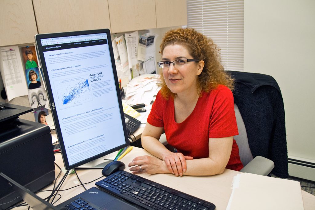 2018 05 31-k paynter-ilona arnold berkovits-new brunswick rutgers-researcher Ilona Arnold-Berkovits is an education and family systems researcher and psychometrician at Rutgers University. (Kimberly Paynter/WHYY)