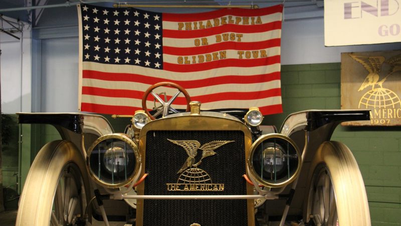 The Simeone Foundation Automotive Museum in South Philadelphia is celebrating its 10th anniversary with free admission on June 8. (Emma Lee/WHYY)