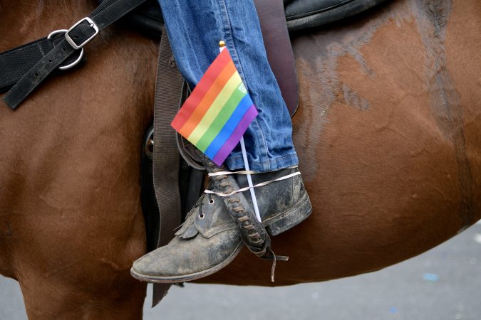 Scene from Philadelphia's 30th annual PrideDay on Sunday, June 10, 2018. (Bastiaan Slabbers for WHYY)