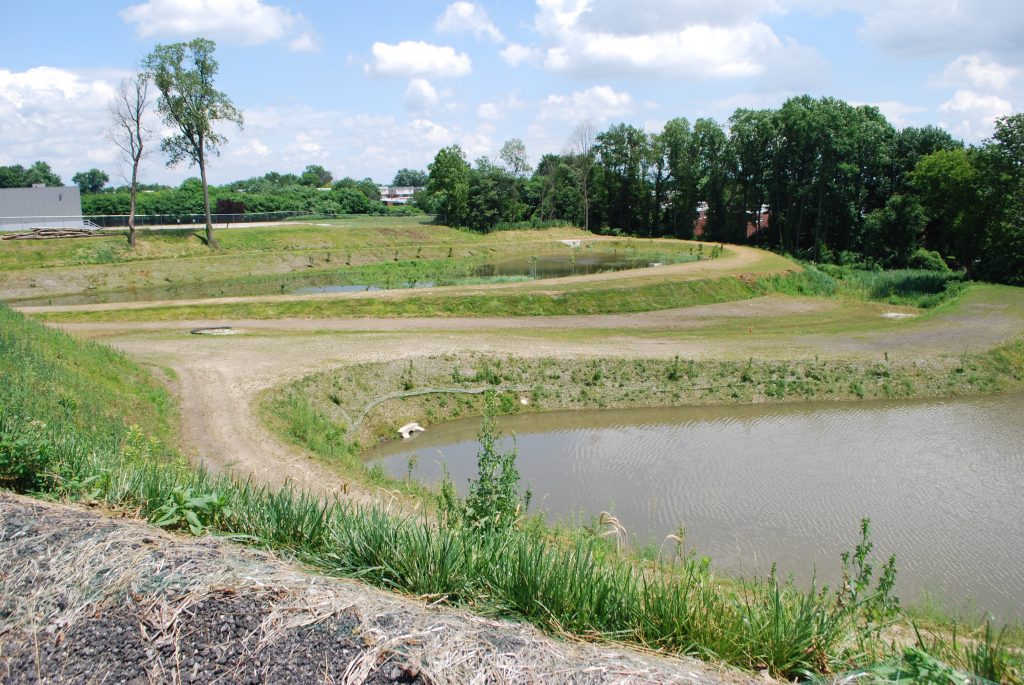 2018-06-28 14.23.31 A new stormwater basin in Northeast Philadelphia will reduce runoff into the city's sewer system.
