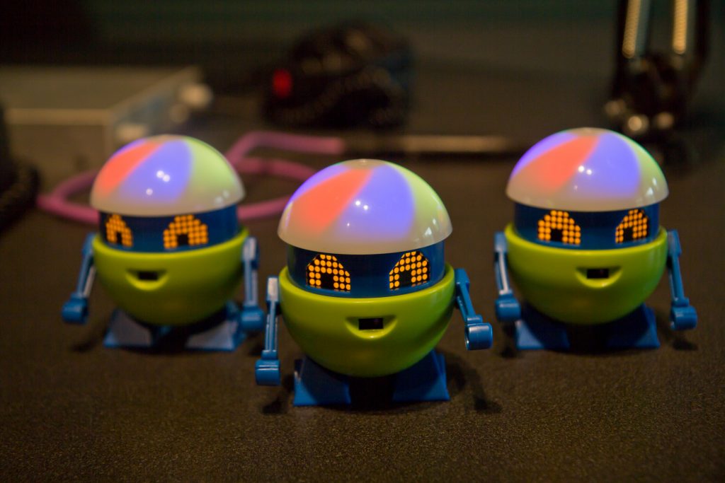 2018 6 17 k paynter my loopy With its artificial intelligence, My Loopy has seven toy-grade sensors that respond to touch, light, sound, proximity, temperature, and motions to learn from its user and their environment. (Kim Paynter/WHYY)
