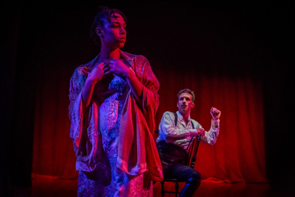 675 Victoria Aaliyah Goins in the title role and Damon Bonetti as the villain in the Philadelphia Artsts' Collective production of