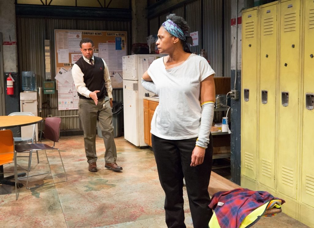 675 Brian Marable and Melanye Finister in the People's Light production of