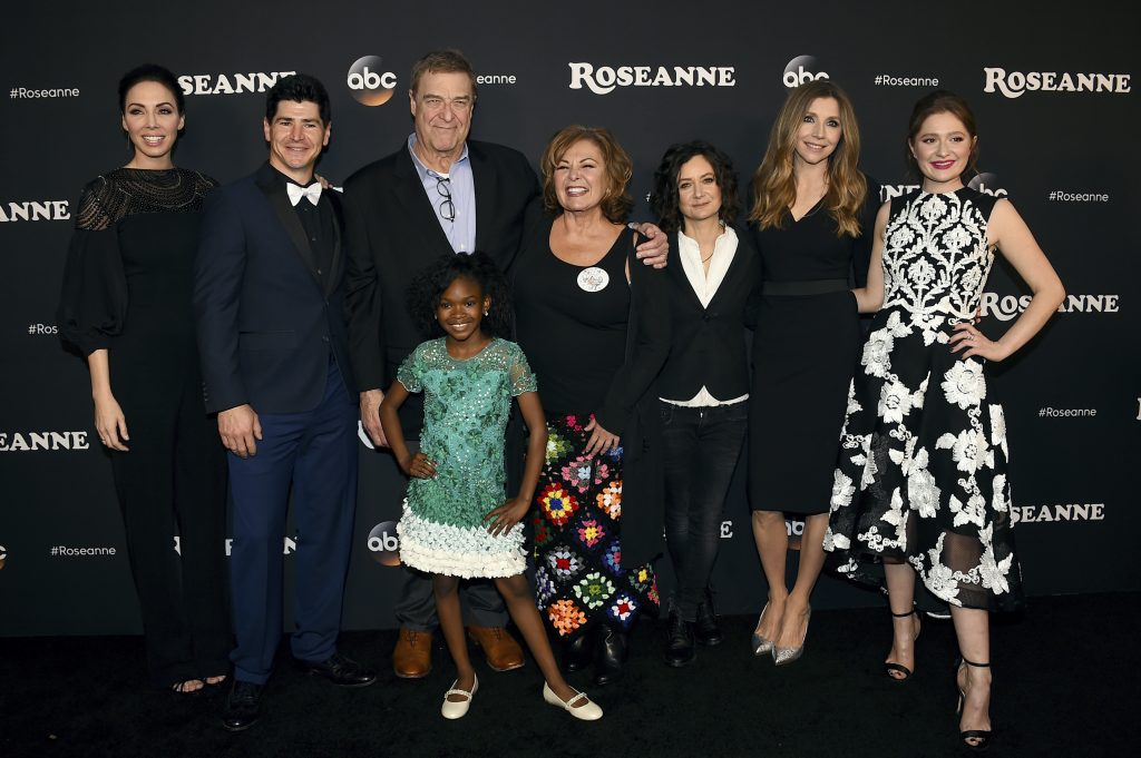 The cast of