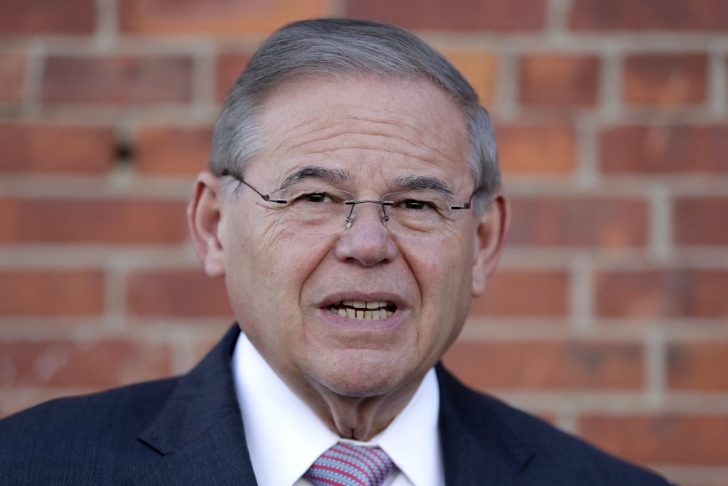 New Jersey U.S. Sen. Bob Menendez.
