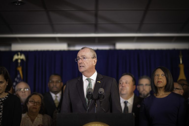 N.J. Gov. Phil Murphy says he will focus on a measure to gradually bring the minimum wage up to $15. That would fulfill one of his campaign promises. (Courtesy of Edwin J. Torres/Governor's Office.)
