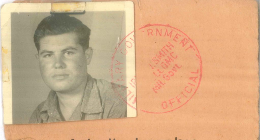 A document identifying Saja Iwensky from the Feldafing displaced person’s camp in Germany   (Courtesy of Judy Eidelson)